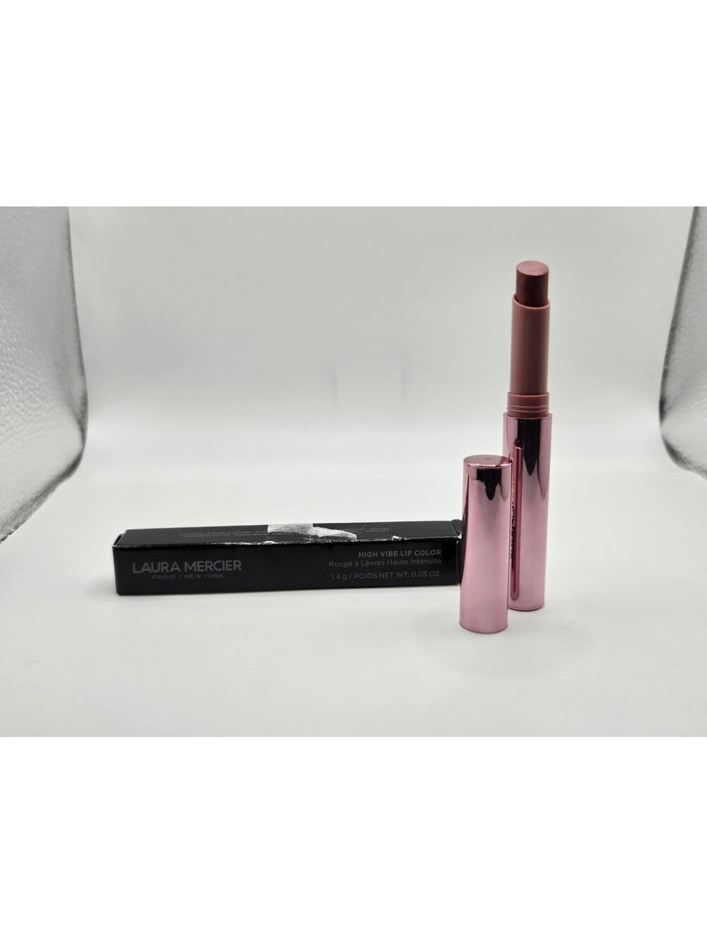 Laura Mercier High Vibe Lip Color in Shade Snap- Brand New